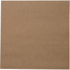 LUXPaper Square Invitation Envelopes | Peel & Press | 8 1/2" x 8 1/2" | Grocery Bag Brown | 70lb. Text | 50 Qty
