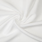 Gee Di Moda Rectangle Tablecloth - 90 x 132 Inch White Table Cloth for 6 Foot Table with Floor-Length Drop - Heavy Duty Washable Fabric - 6 Ft Buffet Table, Holiday Party, Wedding & Baby Shower