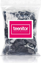 Teenitor 100 Pack Small Curtain Clips Curtain Hooks for Outdoor String Lights, Stainless Steel Clips for Hanging Curtain Hooks for Drapes, Black