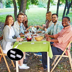 150 Pieces Table Skirting Clips Clear Tablecloth Clips for Indoor Outdoor Events Wedding Meeting Party Picnic Banquet