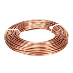 99.9% Soft Copper Wire, 6 Gauge/ 4.1 mm Diameter, 12.5 Feet / 3.8m, 1 Pound Spool Pure Copper Wire, Jewelry Making Wire Craft Wire