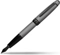 Cross Bailey Refillable Fountain Presented in a Premium Gift Box - Medium Point, Black Ink, Matte Gray