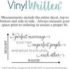 Personalized Just Married Car Decal, Just Married Vinyl Sticker, Wedding Day Car Decor, Choose from Several Sizes and Colors