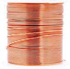 Mandala Crafts 20 Gauge Anodized Aluminum Craft Wire for Jewelry Making - 450 FT Colored Flexible Silver Copper Gold True Blue Purple Pink Wire - Bendable for Bonsai Armature Crafting Sculpting