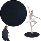 31inch Portable Dance Floor, Tap Dance Floor, Ballet Training Equipment Ideal for Figure Skating Practice Mat,Jazz,Tap Board,Turning Board and Party Dancing for All Ages