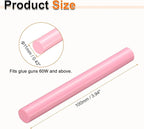 HARFINGTON 10pcs Hot Glue Sticks 0.43" Dia x 3.94" Long EVA Mini Hot Melt Adhesive Glue Stick for Hot Melt Gun Wood Plastic Glass Flowers Fabrics Foam, Pink