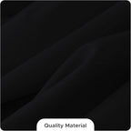 Fitable 8 Pack Round Tablecloths: Stain Resistant Wrinkle Free Circle Table Clothes, Washable Reusable Polyester Table Covers for Wedding Party Birthday Banquet Reception(Black, 70 Inch)
