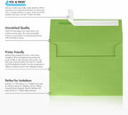 LUXPaper A7 Invitation Envelopes | Peel & Press | 5 1/4" x 7 1/4" | Fairway Metallic | 80lb. Text | 250 Qty