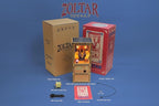 New Wave Toys Zoltar Speaks Mini Replica Fortune Teller Machine, Fully Animated 1/6 Scale with Card Dispenser, USB-C Rechargable