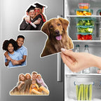 Custom Photo Magnet - Personalized Fridge Car Locker Cutout Magnets - Magnetic Logos Photos Images Designs - Contoured Cutline - Printlabz