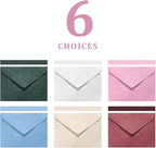30 Pieces A6 Envelopes with 30 Seal Stickers, 6.32 x 4.45 inch Envelopes for 4 x 6 Wedding Invitation Cards, Greeting Cards, Graduation, Birthday Party Invitations, Pink.