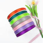 5/8 Inch 100 Yards Satin Ribbon Army Green, Solid Color Fabric Ribbon for Gift Wrapping, Wedding, Polyester Gift Ribbon for Birthday Party Decoration, Craft, Hair, Floral, Sewing