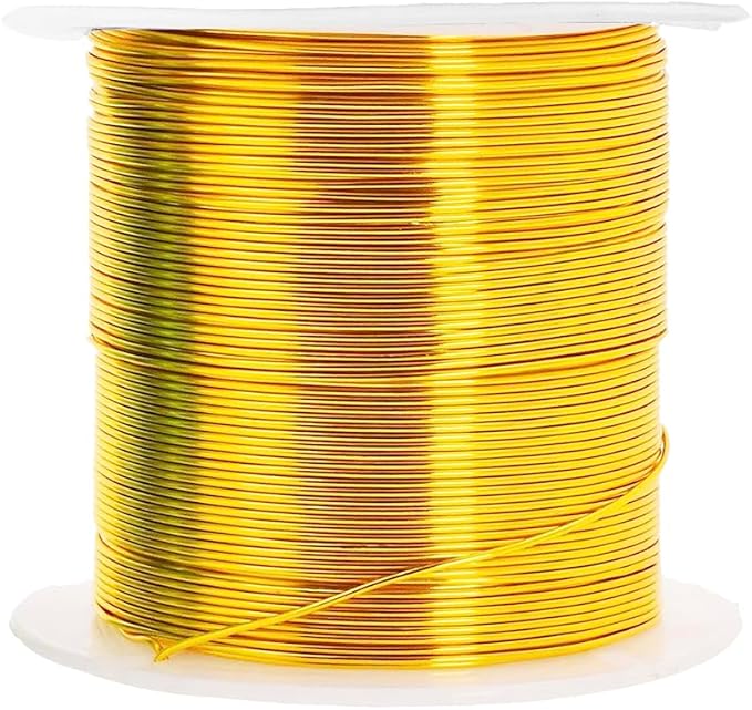 Mandala Crafts 22 Gauge Anodized Aluminum Craft Wire for Jewelry Making - 400 FT Colored Flexible Pastel Wire - Bendable for Bonsai Armature Crafting Sculpting
