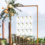 Wedding Seating Chart Board,20x28 Inch Acrylic Seating Chart Board Hanging Seating Chart for Wedding Reception Display (People)