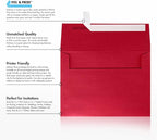 LUXPaper A7 Invitation Envelopes | Peel & Press | 5 1/4" x 7 1/4" | Jupiter Metallic | 80lb. Text | 500 Qty
