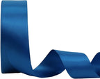 LaRibbons 1 1/2 Inch 50 Yard Double Faced Satin Ribbon,Royal Blue Satin Craft Fabric Ribbon for Gift Wrapping Floral Bouquets Wedding Party Decoration