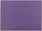 JAM PAPER 9 x 12 Booklet Premium Envelopes - Dark Purple - Bulk 250/Box