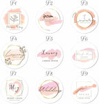 Custom Hang Tags for Favors, Custom Gift Tags, Customized Gifts Wrapping Labels, Personalized Wedding Items Birthday Party Favors Crafts Tag, Round Thick Kraft Paper Hang Tags with String
