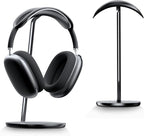 BENKS Desktop Headphone Stand Universal Headset Holder Hanger Mount with Protective Silicone Pad, Gaming Headset Accessories, Compatible with AirPods Max, Beats, Bose, Sony and so on(Black)