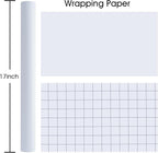Garbendy Gift Wrapping Paper Roll-Solid Color Pearly-Lustre Paper,Perfect for Wedding, Valentine's Day,Birthday, Christmas,Baby Shower, Party - 17 Inch X 33 Feet