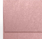 LUXPaper A7 Invitation Envelopes | Peel & Press | 5 1/4" x 7 1/4" | Misty Rose Metallic - Sirio Pearl | 84lb. Text | 500 Qty