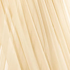 Champagne Gold Fall Elegant Arch Draping Fabric 2 Panels Outdoor 29" × 20Ft Sheer Chiffon Curtain Drapes for Wedding Ceremony Birthday Party Garden Brunch