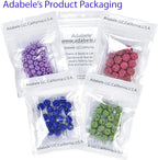 100pcs Adabele Grade A Suncatcher Crystal Rhinestone Pave Loose Beads 10mm Clear White Polymer Clay Disco Ball Spacers Compatible with Shamballa All Craft Jewelry Making DB10-1
