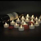 Nancia Tea Lights, 150PACK Flameless LED Tea Lights Candles, Flickering Warm White, 200 Hours Battery-Powered Tea Light, Ideal Party, Wedding, Birthday, Gifts Home Decoration