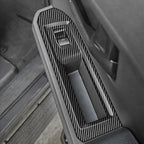 4pcs Carbon Fiber Style Front Rear Doors Window Glass Lift Switch Panel Cover Decorative Sticker Protection Car Interior Accessories for Toyota Tacoma 2024 2025 KT05