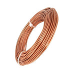 99.9% Soft Copper Wire, 8 Gauge/ 3.25 mm Diameter, 19.5 Feet / 6m, 1 Pound Spool Pure Copper Wire, Jewelry Making Wire Craft Wire