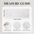Artoid Mode Pearl Gauze Table Runner 59x120 Inch , Seasonal Sheer Kitchen Dining Holiday Wedding Birthday Baby Shower Table Decor for Home Party