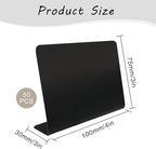 50 Pcs Mini Chalkboard Signs, 4"x3" Food Labels for Weddings Birthday Parties Message Board Signs Buffet Bakery and Retail