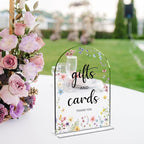 6 Pcs Wedding Decor, Ceremony Sign, Wedding Sign for Reception & Event Party,Bridal Shower Decorations, Wedding Table Decor Accessories for Anniversary And Event 5x7 Inch