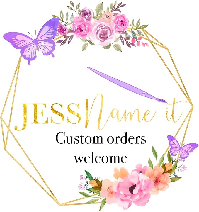 Custom Stickers for Weddings, Birthdays & Businesses - Personalized Labels with Your Logo - Waterproof, Fade and Heat Resistant - Pack of 100-1000 (Wreath W, 3 Inch)