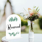 The Drinks are on Us Sign, Wedding Engagement Bridal Shower Party Decor for Reception Ceremony, Open Bar Signs, Weddings Table White Acrylic Sign