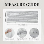 Artoid Mode Pearl Grey Gauze Table Runner 120 Inch 10FT, Seasonal Sheer Dining Holiday Wedding Birthday Baby Shower Table Decor for Home Party