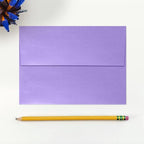LUXPaper A7 Invitation Envelopes | Peel & Press | 5 1/4" x 7 1/4" | Amethyst Metallic | 80lb. Text | 250 Qty