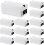 12 Sets Mini Shoe Gifts Boxes for Party Favors 4.7 x 2.5 x 2 Inch Sports Mini Sneaker Box with Editable Label for Candies Cookies Snacks(White,4.7 x 2.5 x 2 Inches)