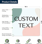 Custom Sign, Custom Street Sign, 11 Font Colors, 13 Font Styles, 4 Hole Options, 22 Sizes, 18x18 Inches, Rust Free DiBound, Fade Resistant, Made in USA by My Sign Center (Minimalist)