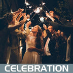 Portable 12-inch 40 Pieces Sparklers Wedding Send-Off,Suitable for Celebratory Holidays Such as Easter,Wedding Favors,Holiday Revelry and More（3-5 Days Deliveried） (12-inch 40 Pieces)