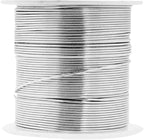 Mandala Crafts 20 Gauge Anodized Aluminum Craft Wire for Jewelry Making - 450 FT Colored Flexible Silver Copper Gold True Blue Purple Pink Wire - Bendable for Bonsai Armature Crafting Sculpting