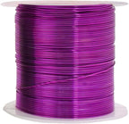 Mandala Crafts 22 Gauge Anodized Aluminum Craft Wire for Jewelry Making - 400 FT Colored Flexible Rainbow Wire - Bendable for Bonsai Armature Crafting Sculpting