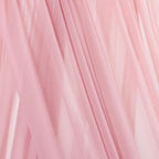 Dusty Rose Elegant Arch Draping Fabric Outdoor 1 Panel 29" × 20Ft Sheer Chiffon Curtain Drapes for Fall Wedding Ceremony Birthday Party Garden Brunch