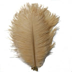 KOLIGHT 40pcs 12''~14''(30~35cm) Natural Ostrich Feathers for DIY Home Wedding Party Office Decoration (Champagne)