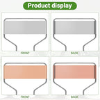 80 Pcs 10" High Plant Labels, Include 40 Copper Metal Plant Tags and 40 Weatherproof Garden Aluminum Markers Bulk with Marker Pen Reusable Seedling Sign Nursery Tag for Outdoor Herb Vegetable Flower