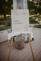 Burgundy Wedding Welcome Sign Template, Editable Blush Pink Welcome Sign Printable Wedding Welcome Plan Marsala Welcome Board