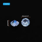 PATIKIL 14000Pcs Wedding Table Scatter Confetti Crystals 3mm Acrylic Diamonds Vase Fillers Gems for Table Centerpiece Decorations Bridal Shower Party, Light Blue AB