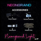 NEONGRAND Neon Bar Sign, Open Neon Sign, 30x20 inches, Red and Blue, LED, Modern, Wall Mount, Bar Decoration