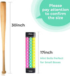 Ribbli Birthday Polka Dots Wrapping Paper Mini Roll, 3 Rolls Fluorescent Pink Aqua Yellow with Iridescent Foil Wrapping Paper for Kids Baby Shower - 17 inch x 120 inch(10feet) Per Roll