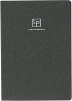 Luxury Leather Refillable Journal/Writing Notebook for Men & Women, Reusable Full-grain Leather Cover, 120gsm Thick Paper, Blank, Dotted, Lined Refills